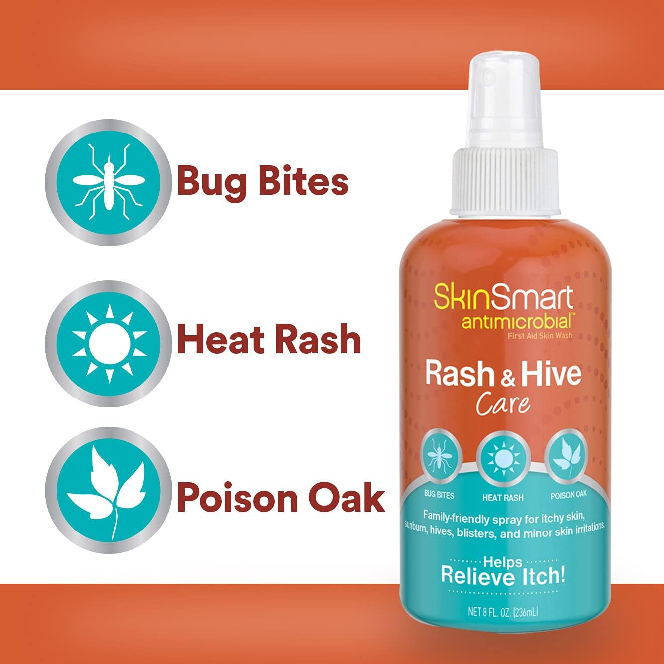 SkinSmart Antimicrobial Rash and Hive Care